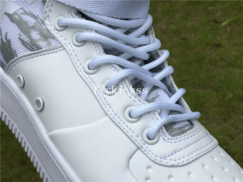 Nike SF Air Force 1 Mid QS White Flower